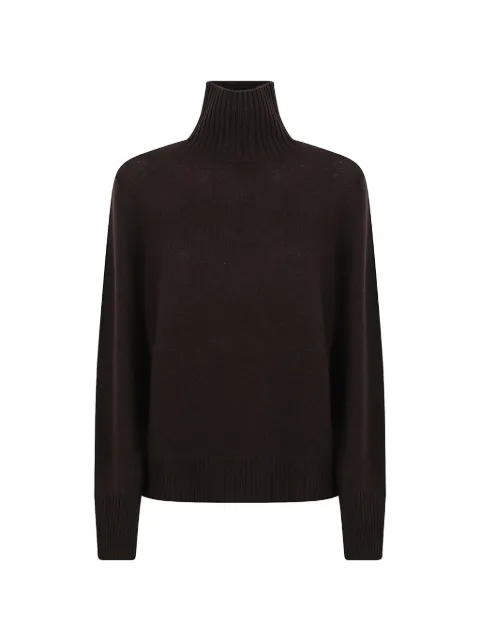 Allude タートルネック リブニット セーター