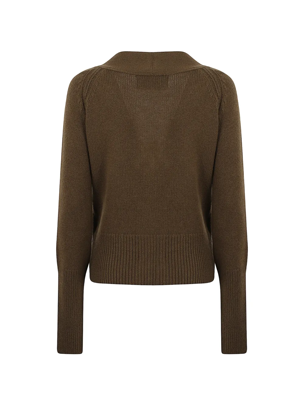Ermanno Scervino bow-detail fine-knit cardigan Groen