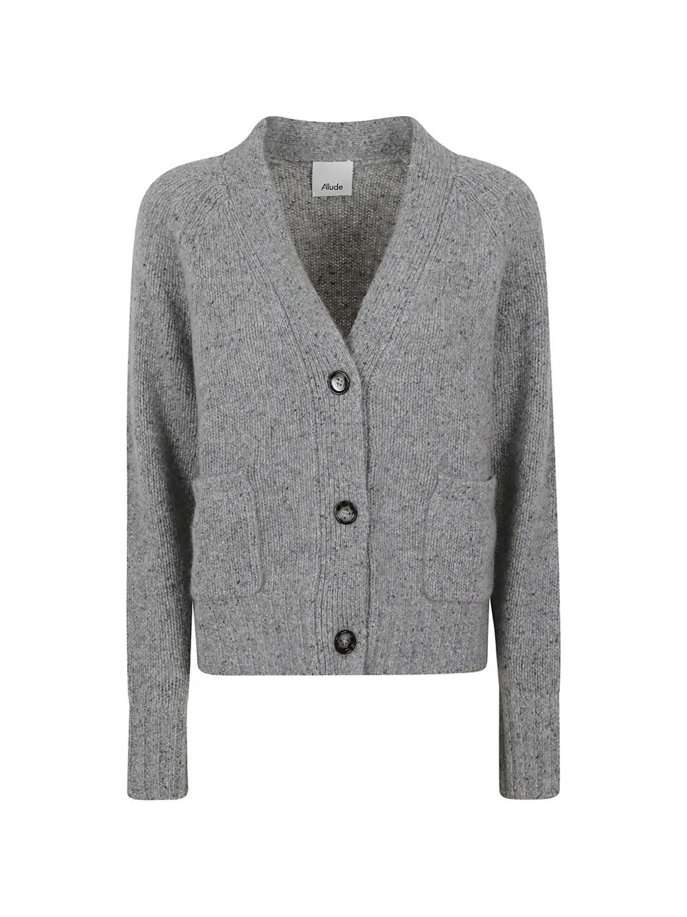 Allude button-up cardigan