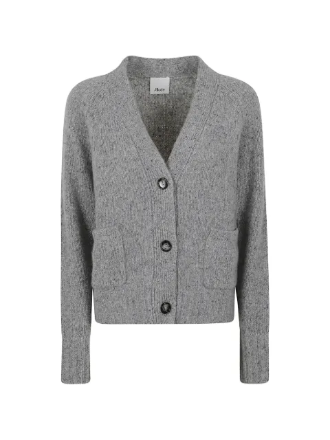 Allude button-up cardigan