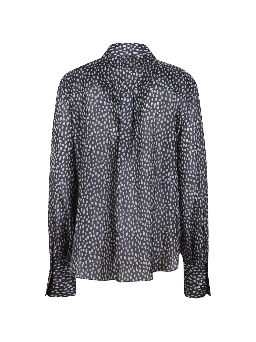 Brunello Cucinelli Blouse met stippen Blauw