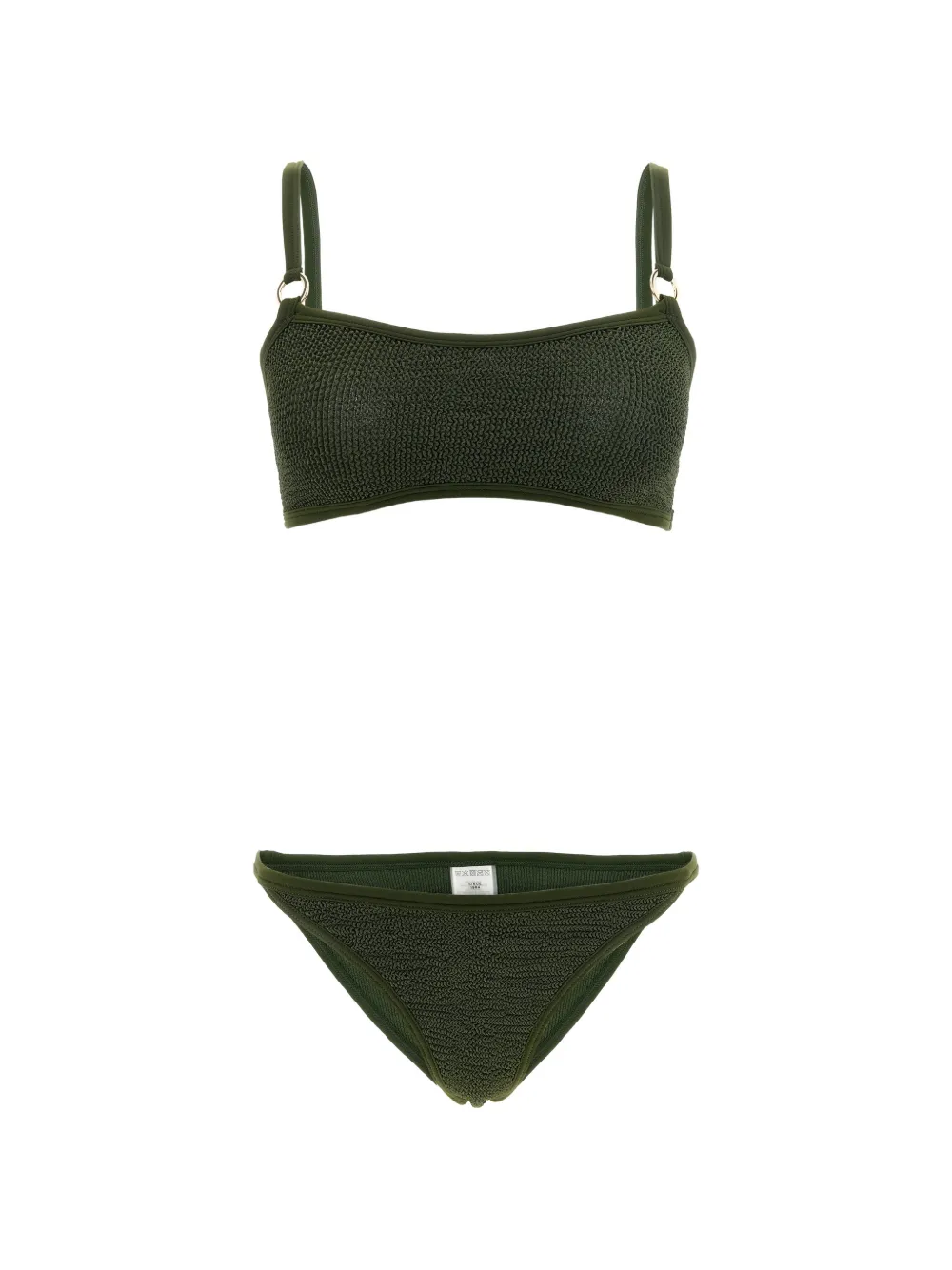 Hunza G Iris ring-detail bikini - Verde