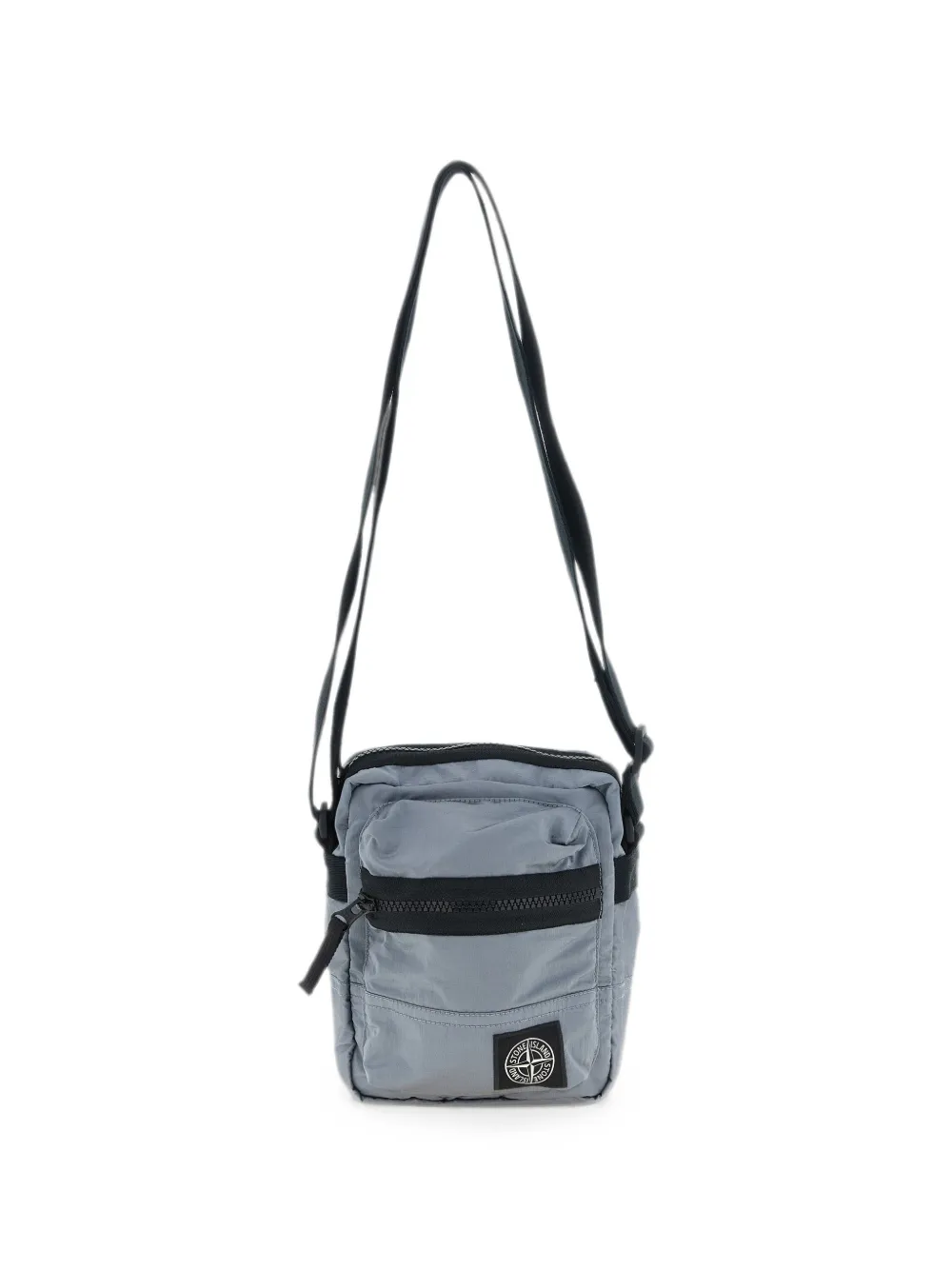 Stone Island Crossbodytas met logopatch Grijs