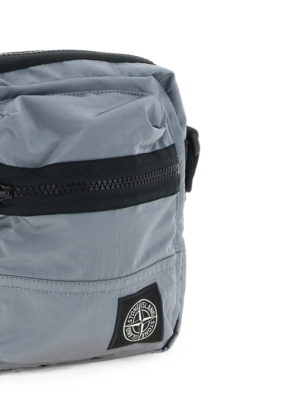 Stone Island Crossbodytas met logopatch Grijs