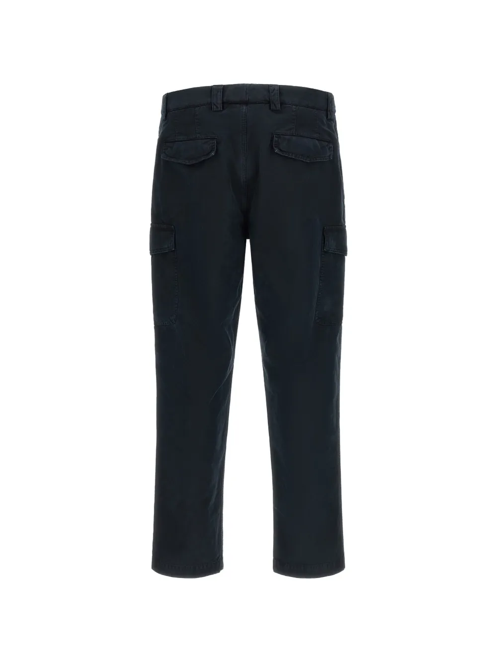 Brunello Cucinelli Katoenen cargo broek met geverfd effect Blauw