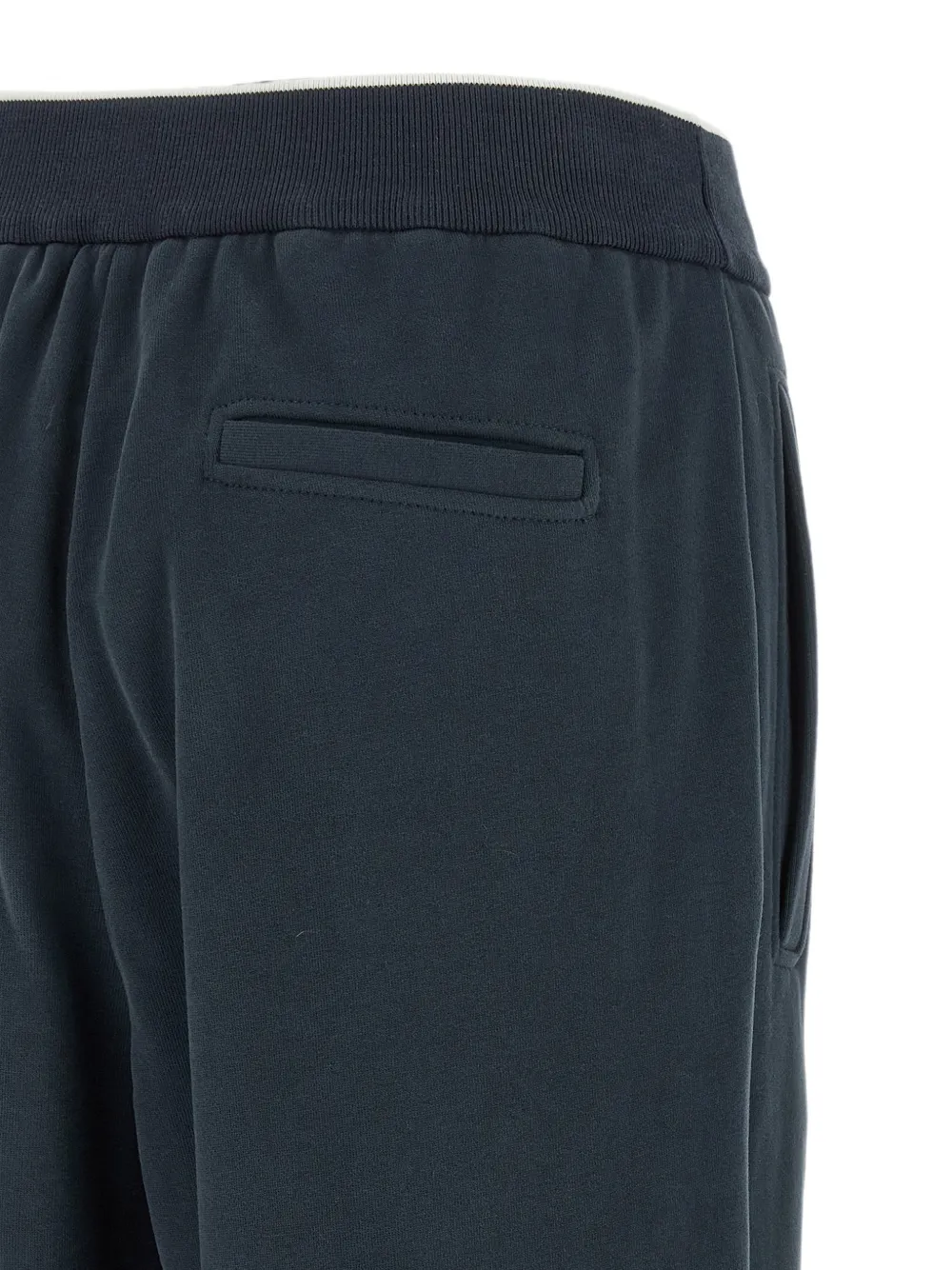 Brunello Cucinelli Trainingsbroek met stiksels Blauw