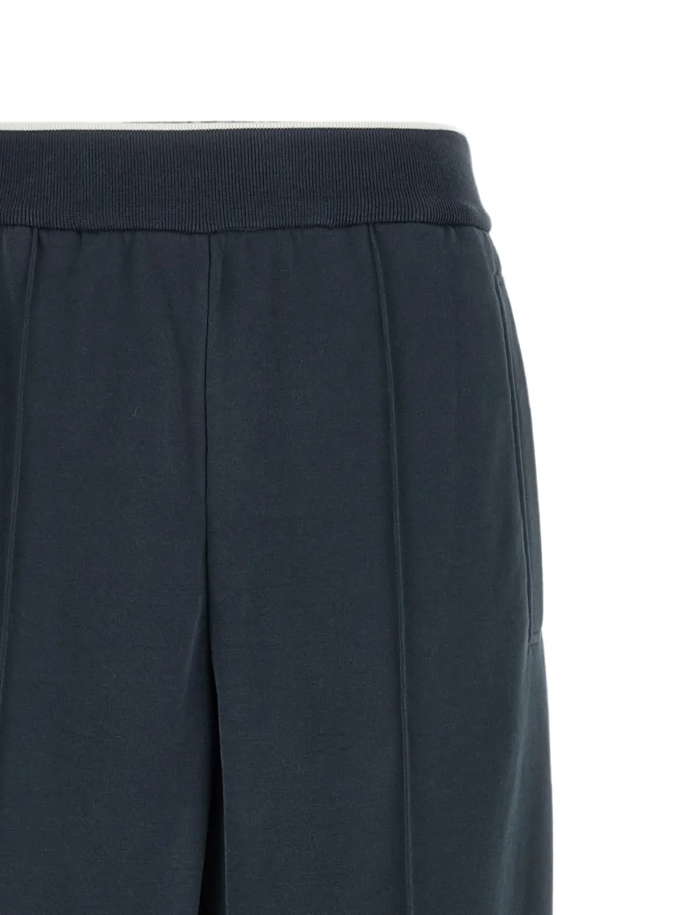 Brunello Cucinelli Trainingsbroek met stiksels Blauw