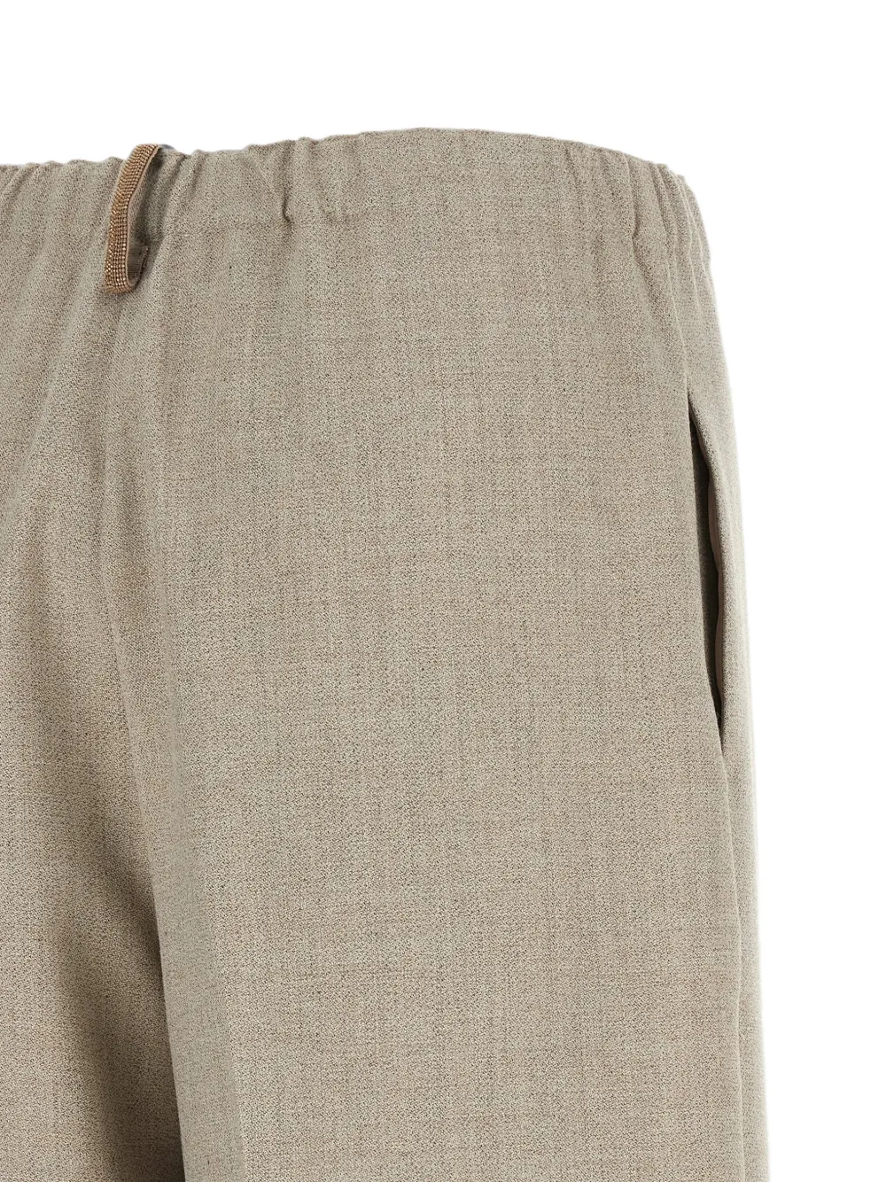 Fabiana Filippi Trevi plooibroek Beige