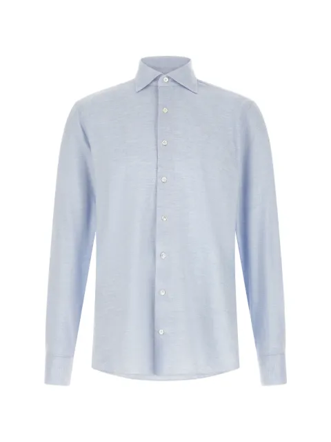 BORRIELLO NAPOLI melange-effect shirt