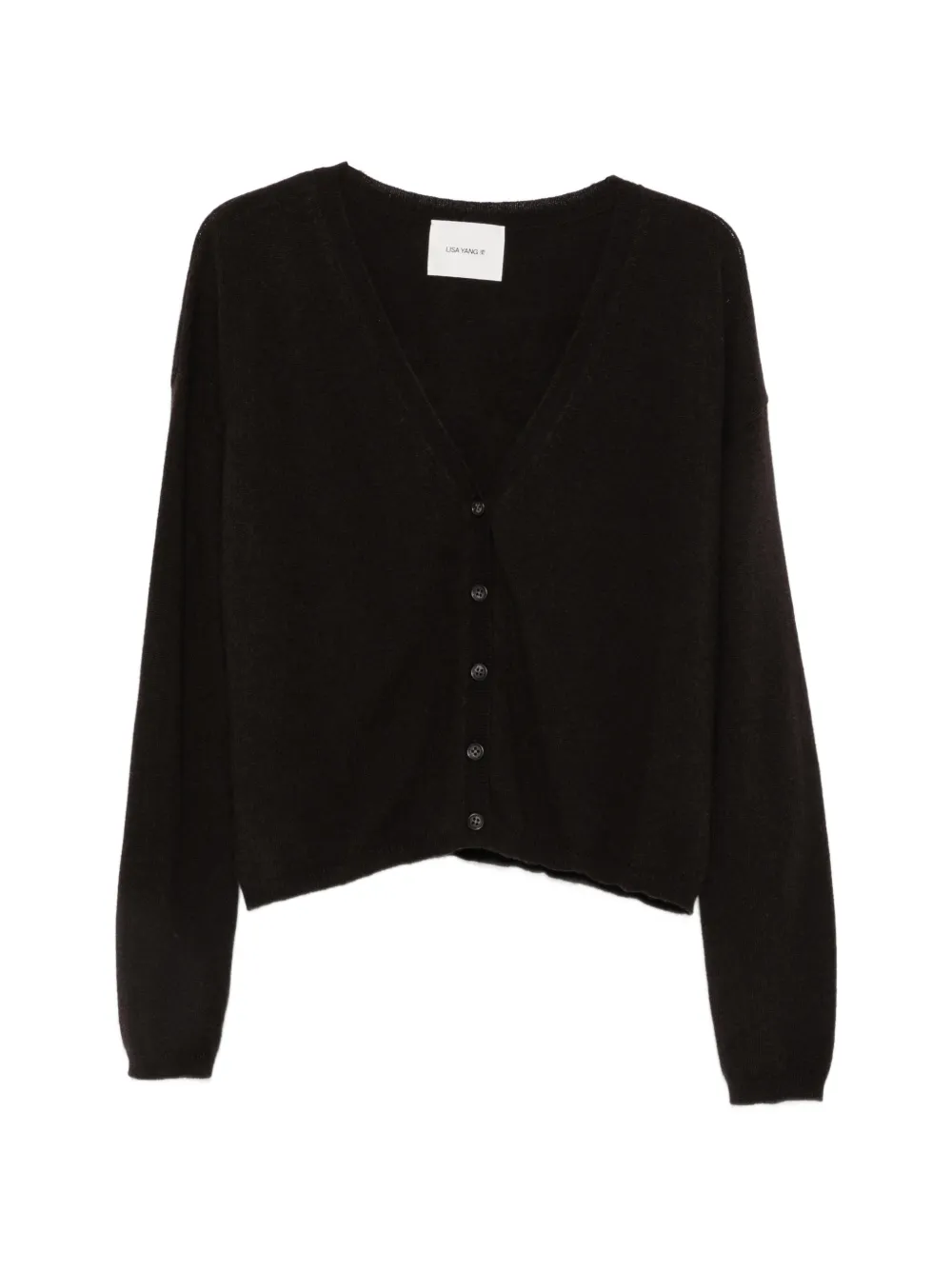 Lisa Yang Abby V-neck cardigan - Braun