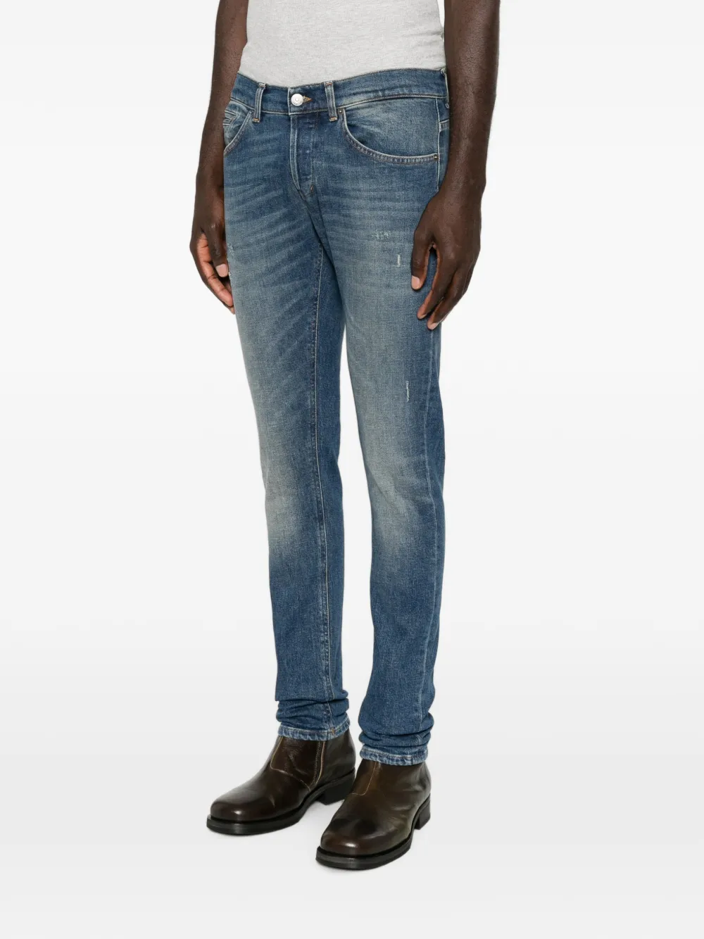 DONDUP George faded jeans Blauw