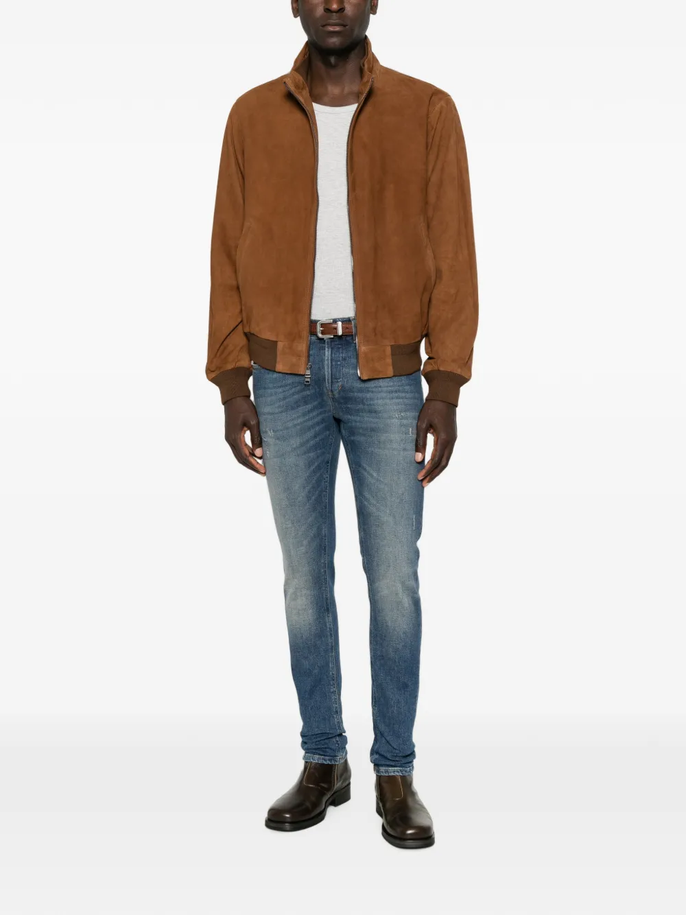 DONDUP George faded jeans Blauw