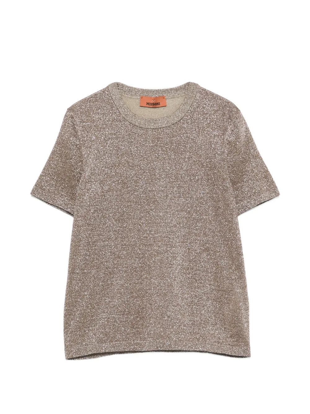 Missoni crew-neck top - Toni neutri