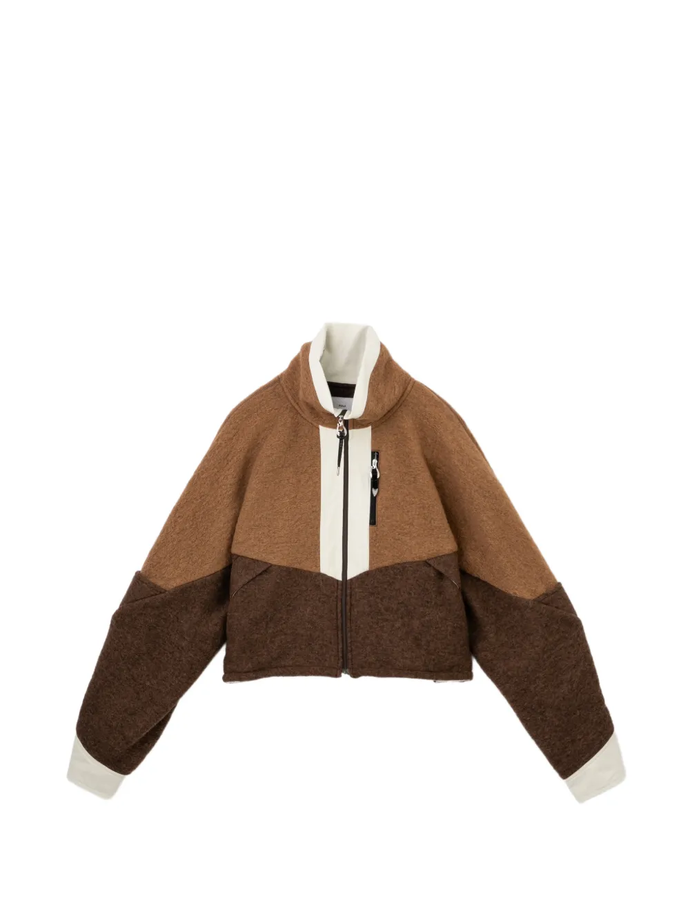 Toga colour-block panelled jacket