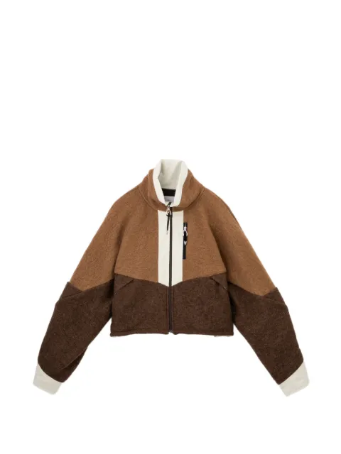 Toga chaqueta con diseño colour block
