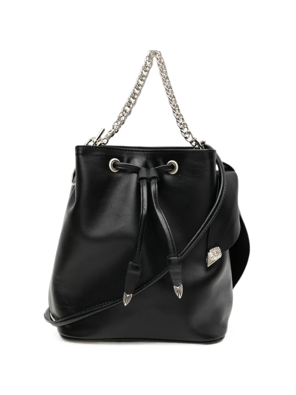 Toga Borsa a spalla con coulisse - Nero