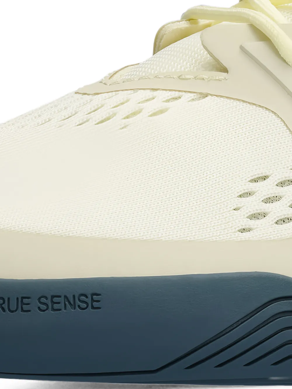 GROUNDIES G-Flex Precision mesh-panelled lace-up sneakers Beige