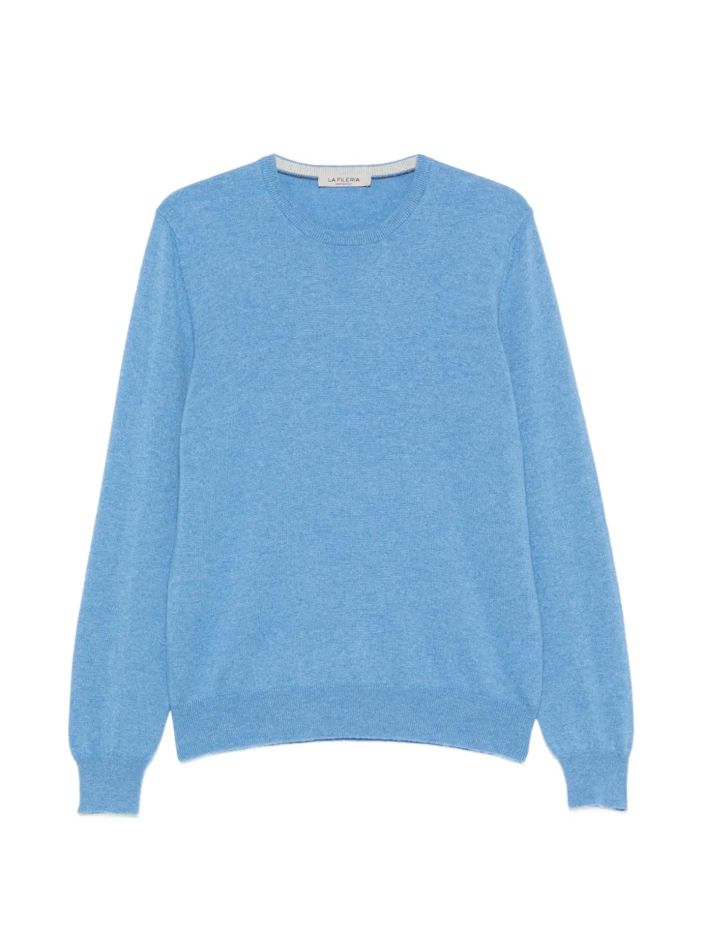 Fileria crew-neck long-sleeve sweater - Blu
