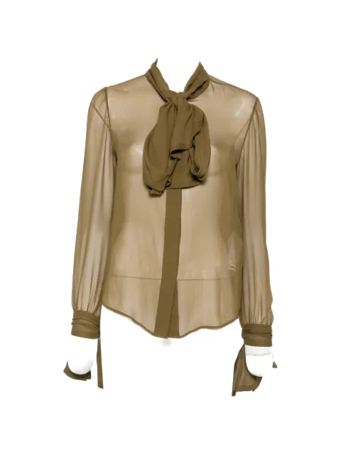 Saint Laurent long-sleeves blouse