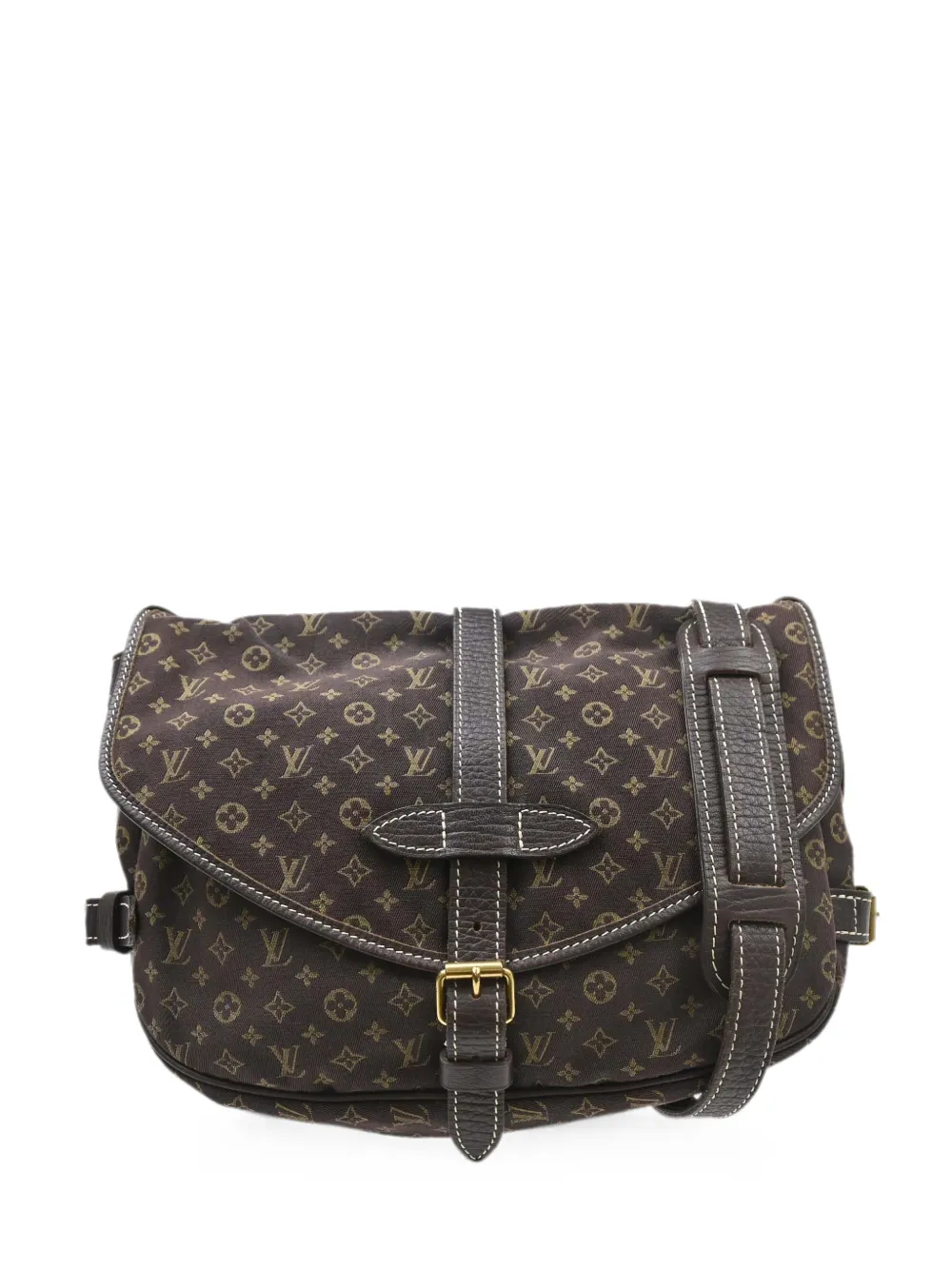 Louis Vuitton Pre-Owned 2006 Saumur Mini Lin Kuriertasche 30cm - Braun