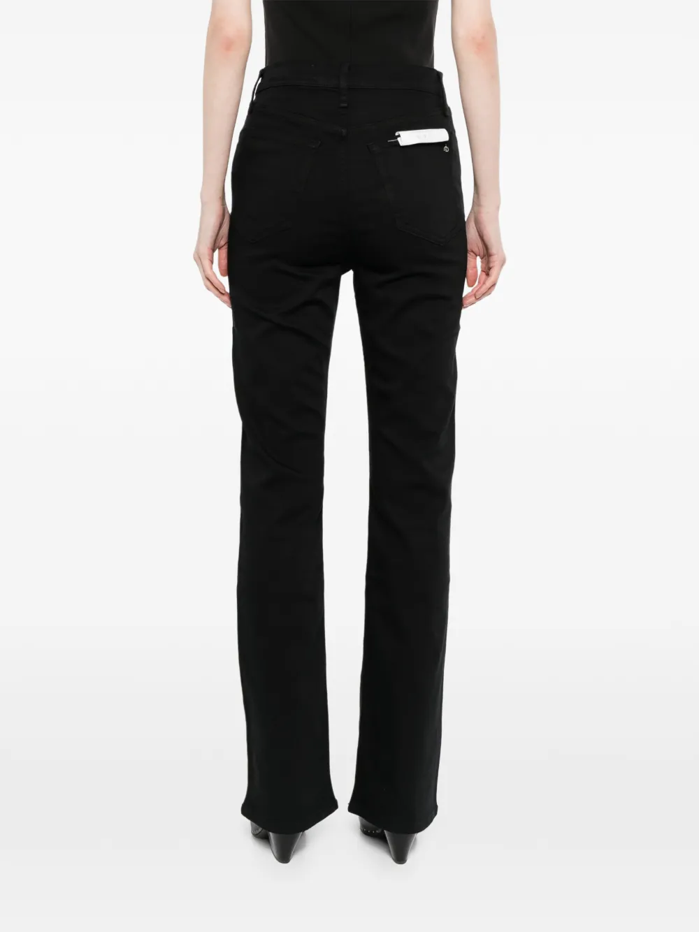 rag & bone Flexi Peyton bootcut jeans Zwart