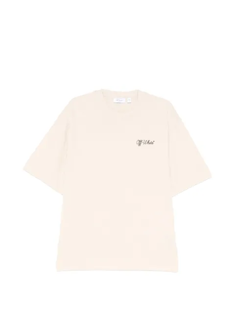 Off-White script skate tee