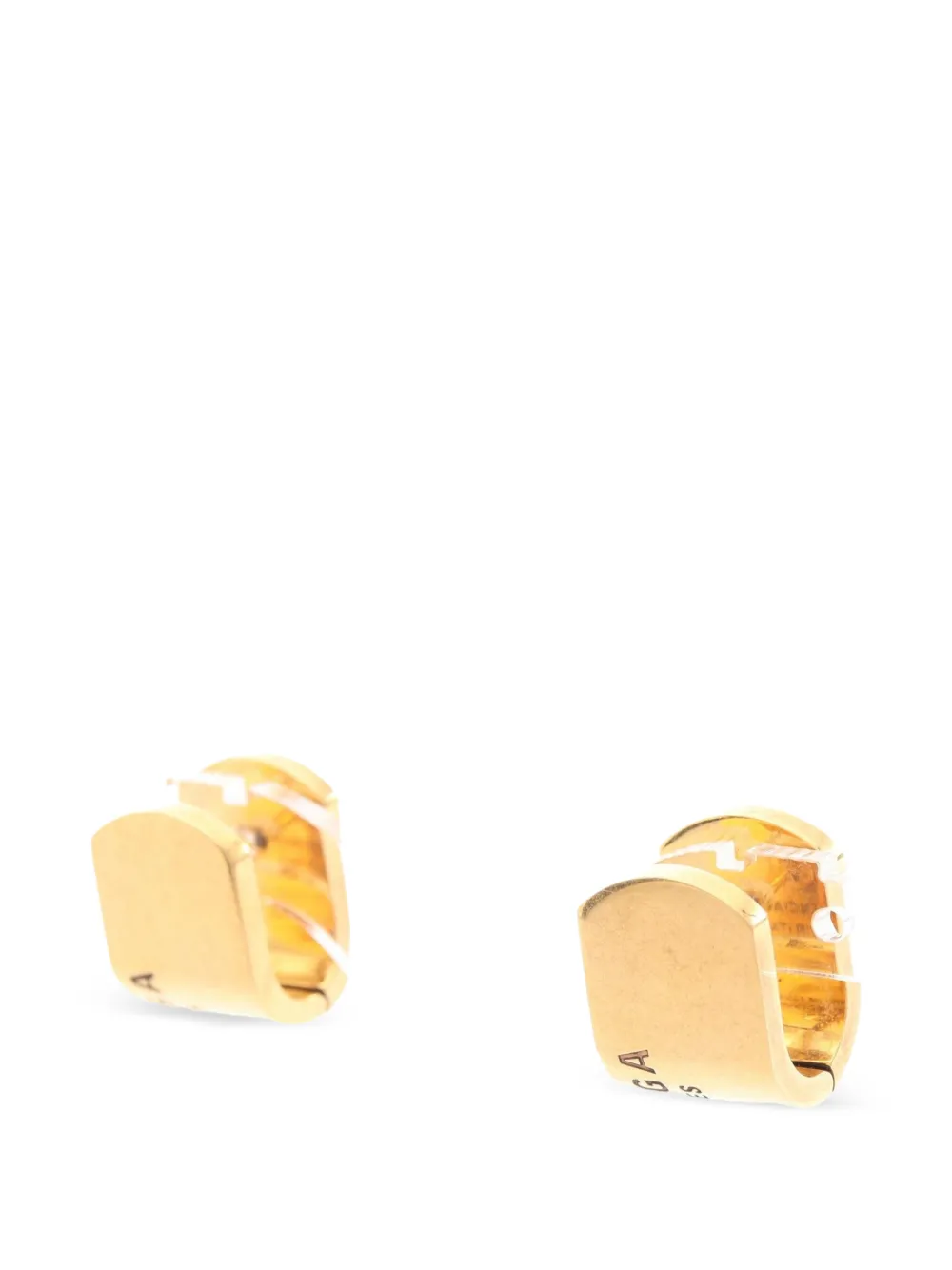 Balenciaga Pre-Owned 2010s logo earrings - Oro