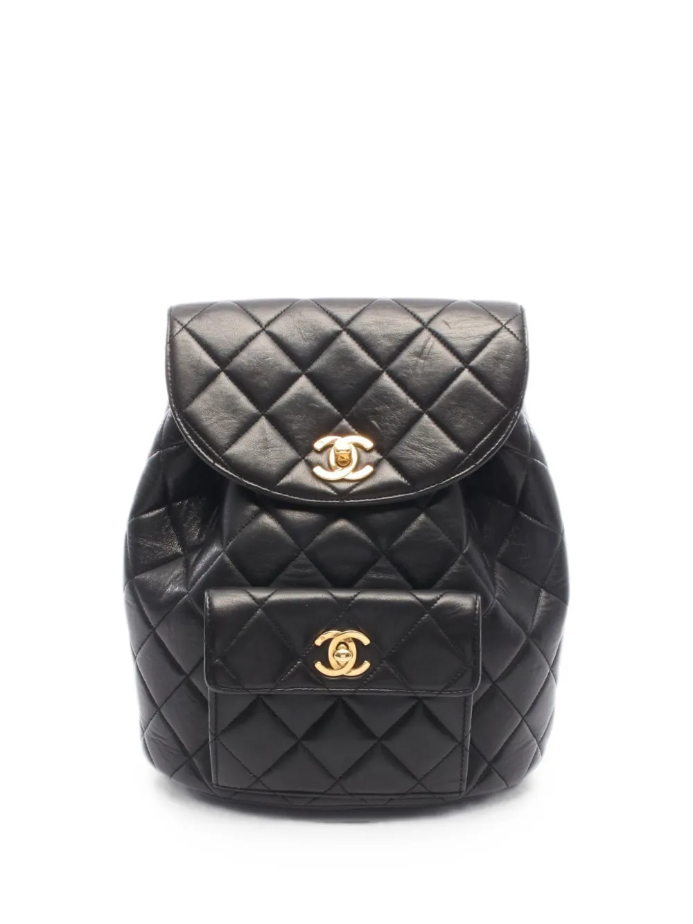 CHANEL Pre-Owned 2021 Matelasse quilted backpack - Nero