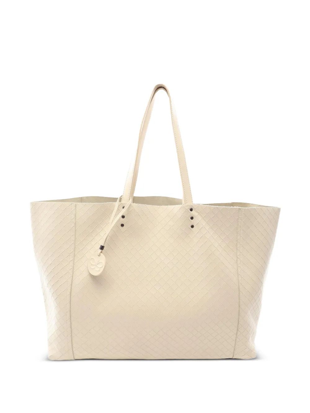 Bottega Veneta Pre-Owned 2000s Intrecciato Mirage tote bag - Neutrals