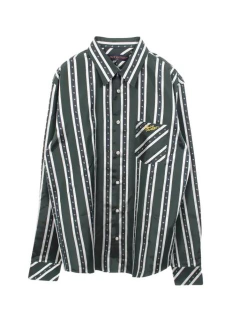 Louis Vuitton Pre-Owned 2020s striped long-sleeve shirt