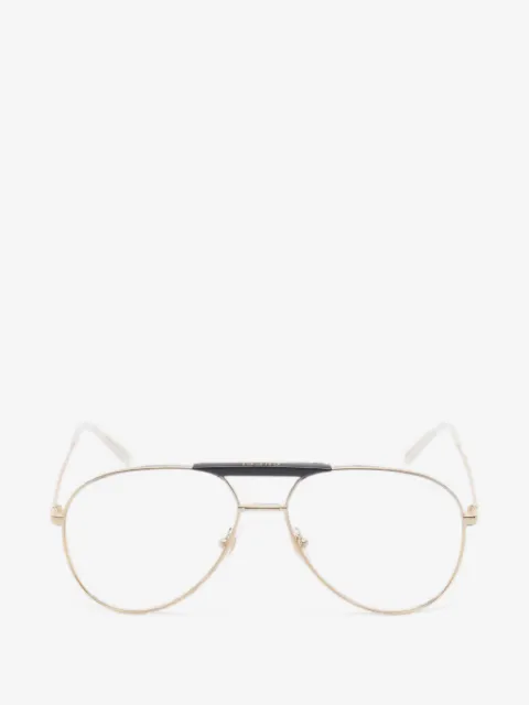Gucci Pre-Owned 2020s pilot glasses
