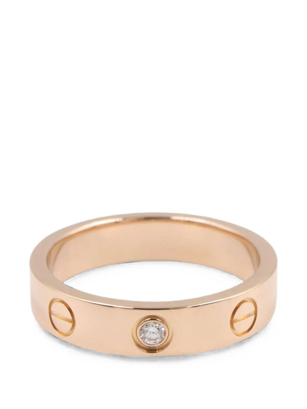 Cartier 2010s mini Love diamond ring - Rosa