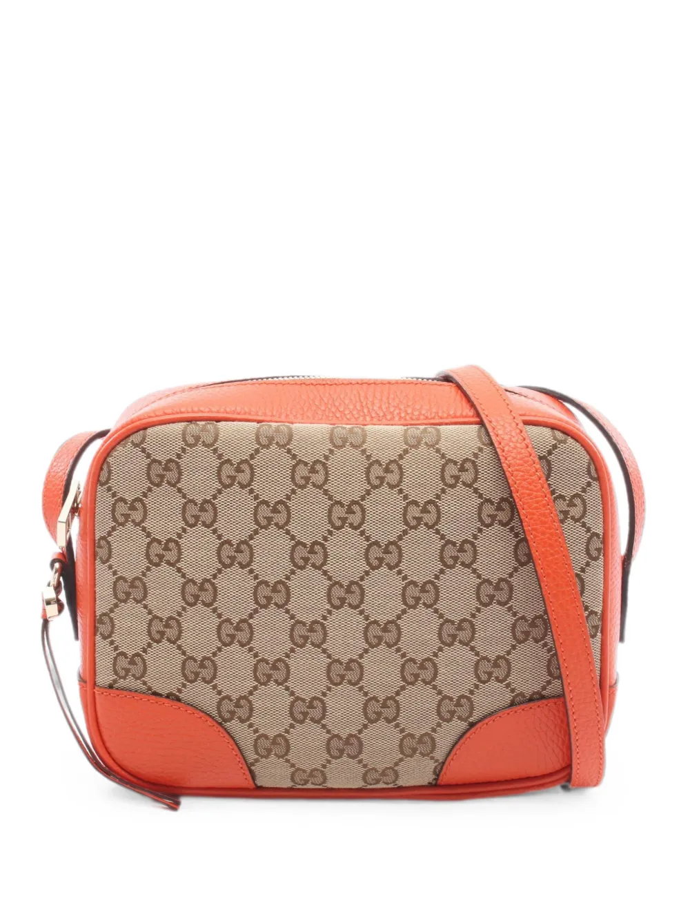 Gucci Pre-Owned 2010s Bree GG canvas shoulder bag - Orange