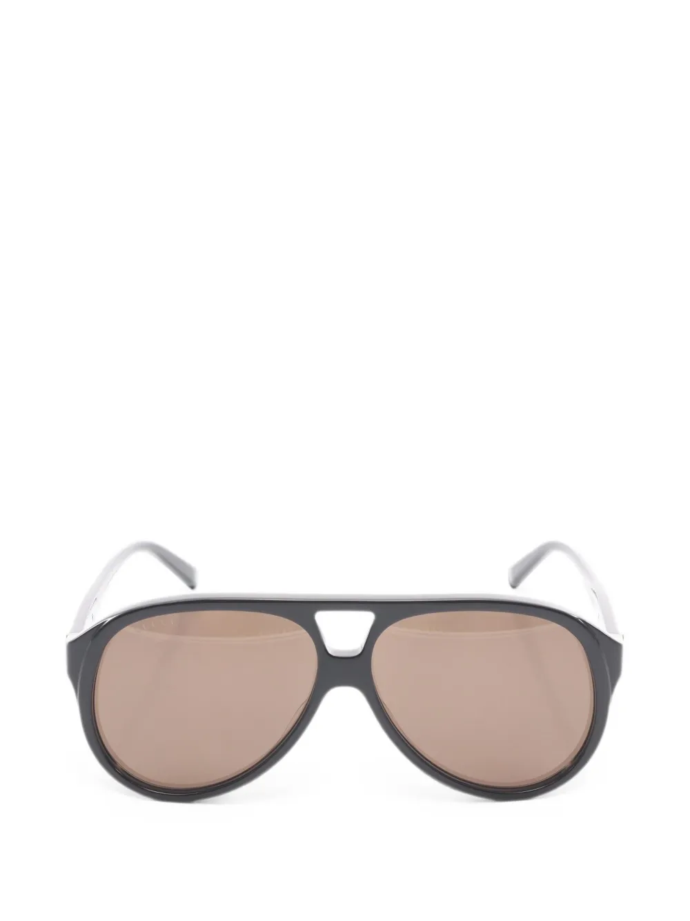 Gucci Pre-Owned 2020s pilot-frame sunglasses - Schwarz