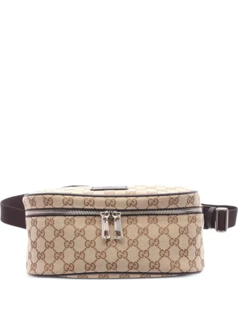 Gucci Pre-Owned 2010s GG canvas belt bag