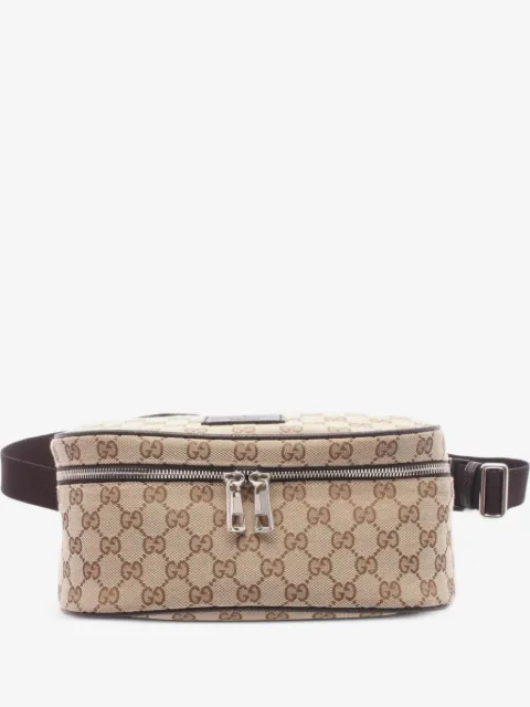 Gucci Pre-Owned 2010s GG canvas belt bag