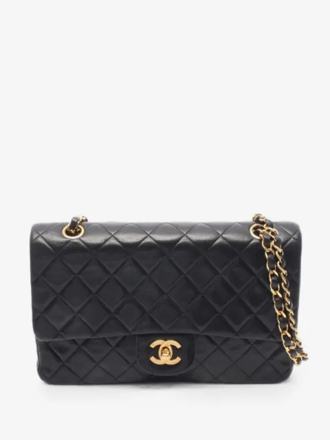 CHANEL Pre-Owned bolso de hombro de matelassé con cierre giratorio 1991-1994