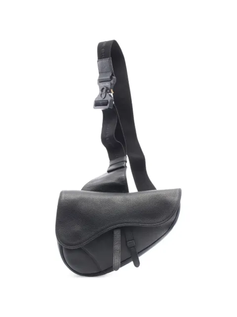 Christian Dior Pre-Owned 2010s Saddle leather belt bag
