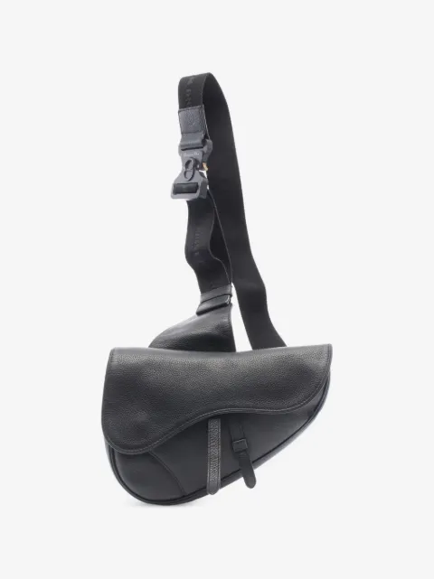 Christian Dior Pre-Owned 2010s Saddle leather belt bag
