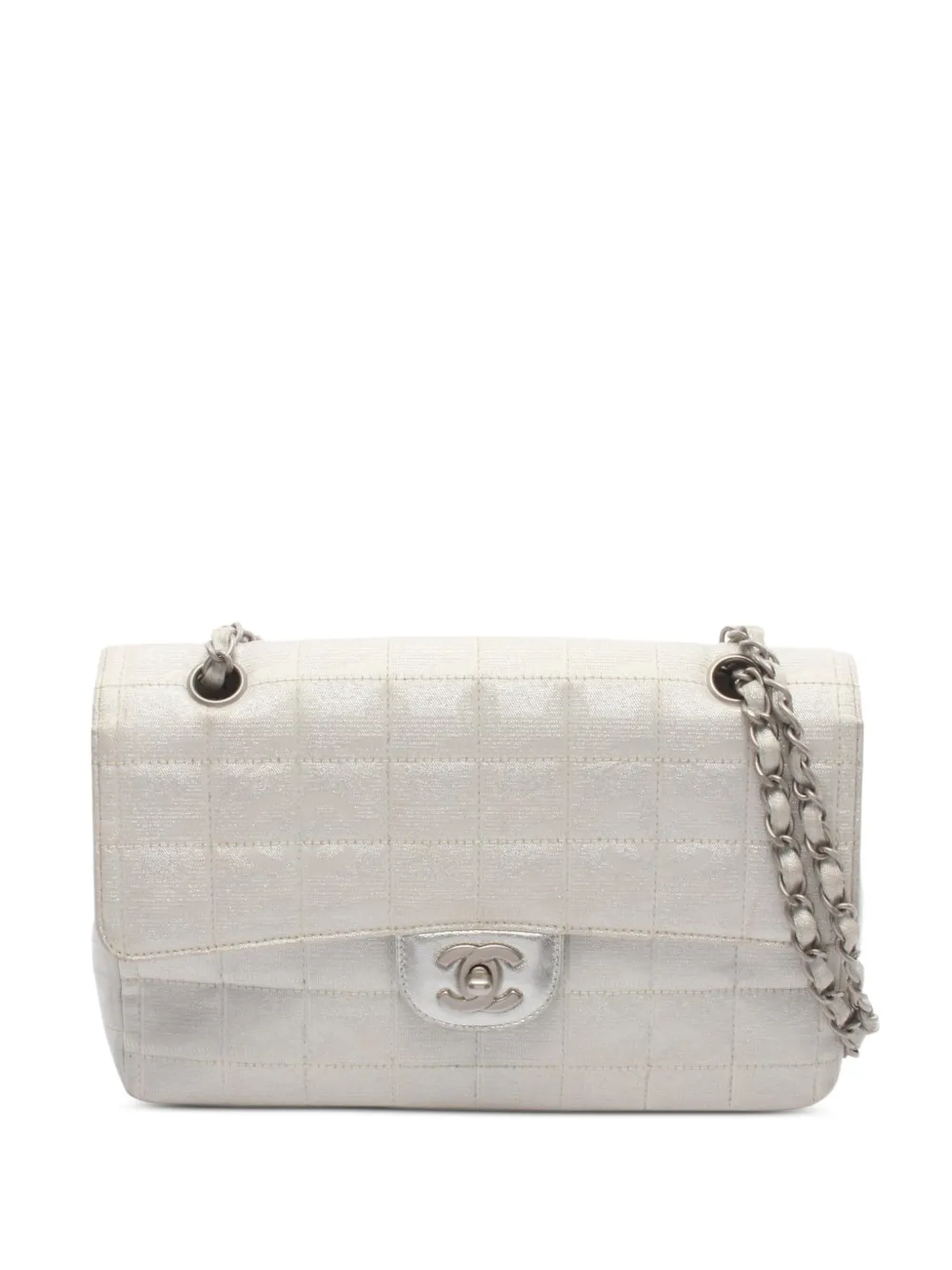 CHANEL Pre-Owned 2000-2002 New Travel Line shoulder bag - Silber