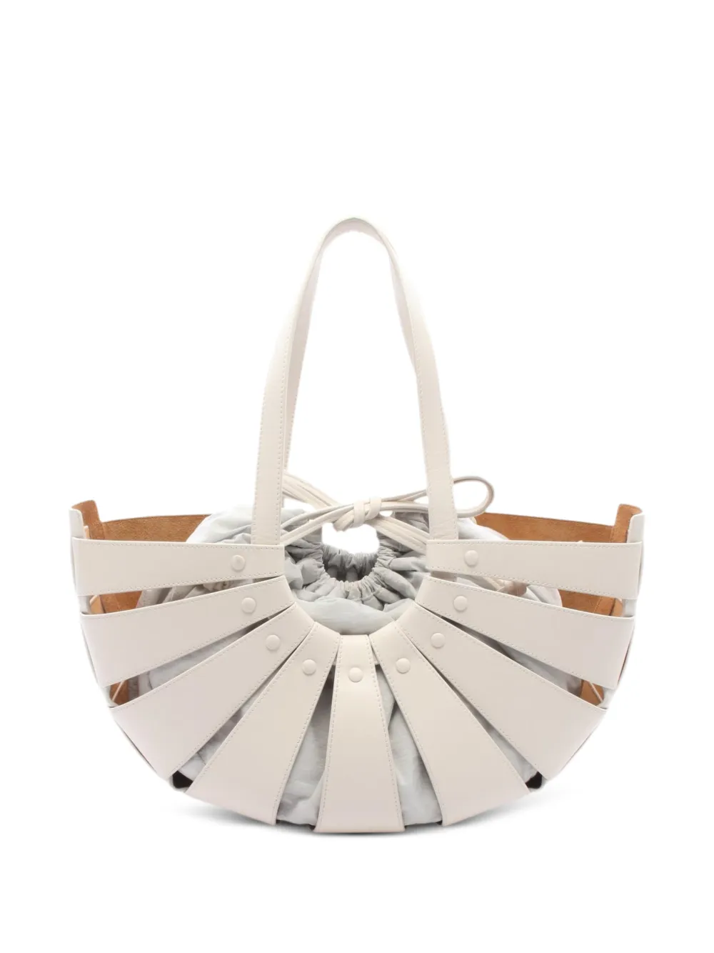 Bottega Veneta Pre-Owned 2010s The Shell shoulder bag - Weiß