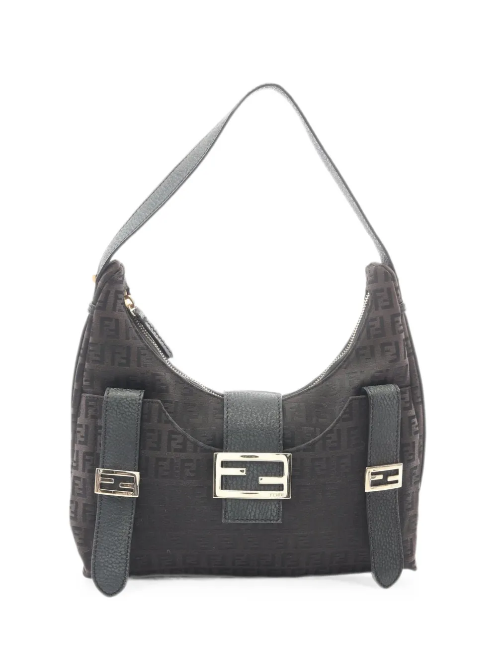 Fendi Pre-Owned 2010s Zucchino shoulder bag - Brown