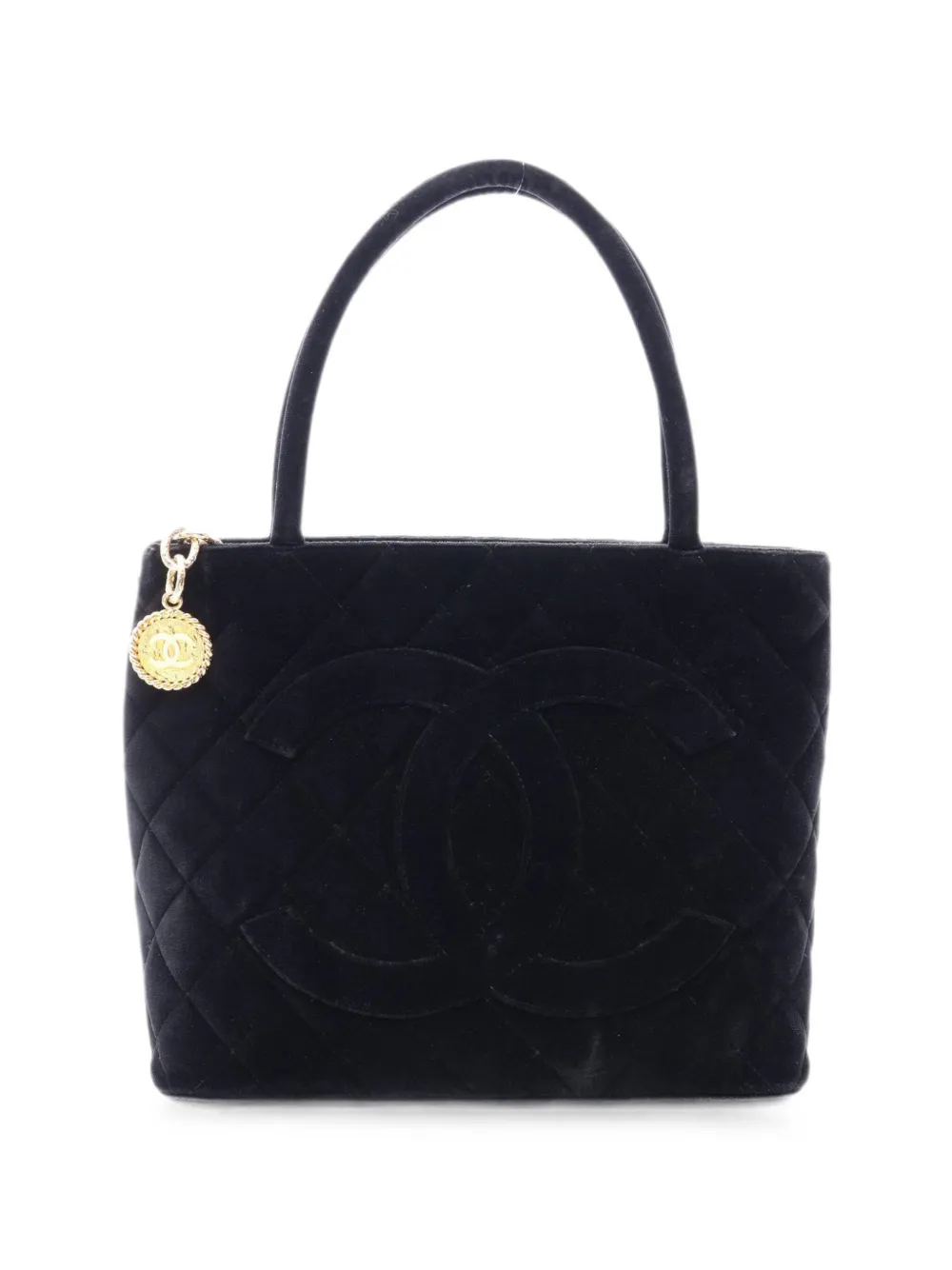 CHANEL Pre-Owned 1997-1999 Reissue quilted tote bag - Black