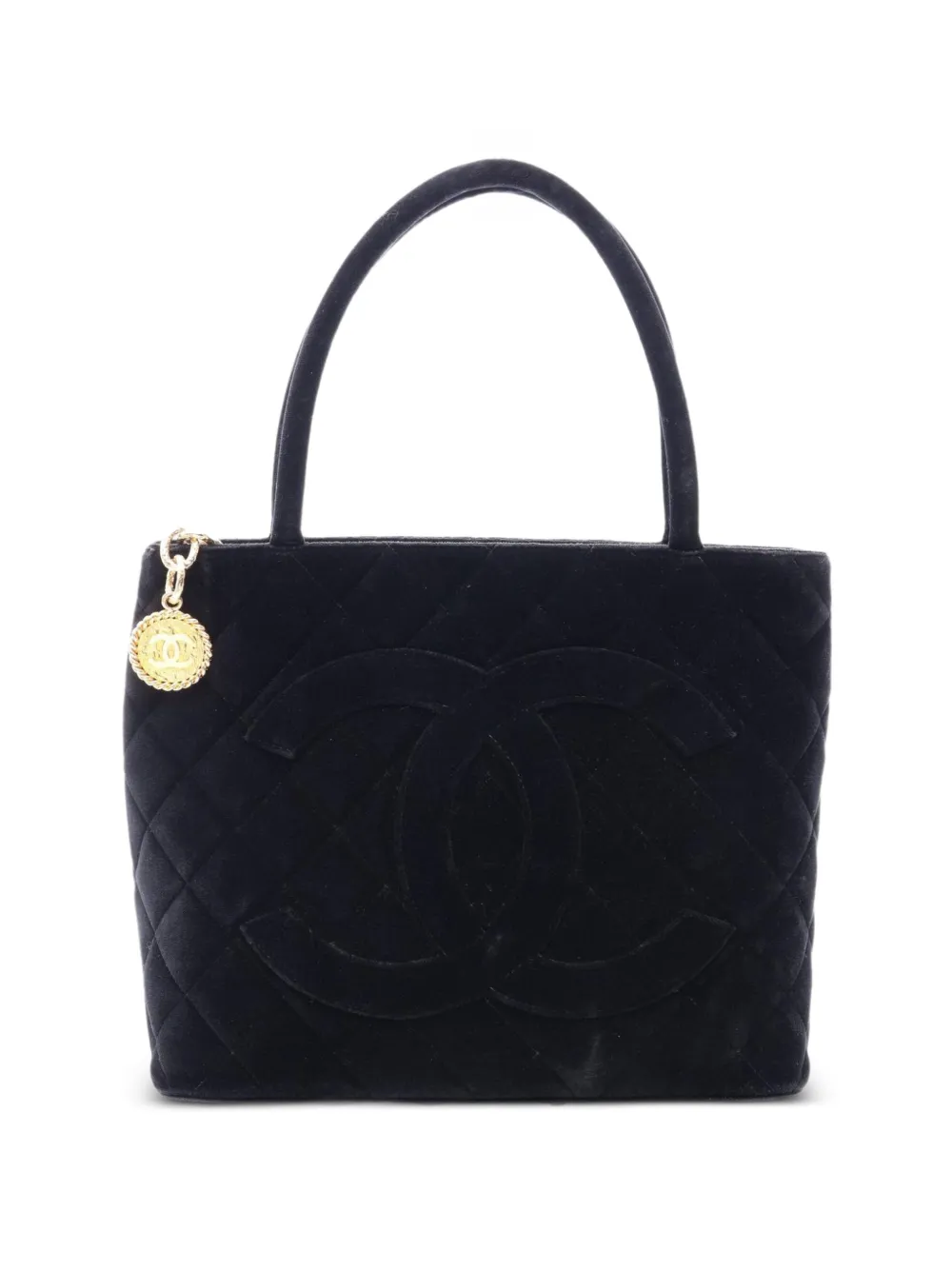 CHANEL Pre-Owned 1997-1999 Reissue quilted tote bag - Schwarz