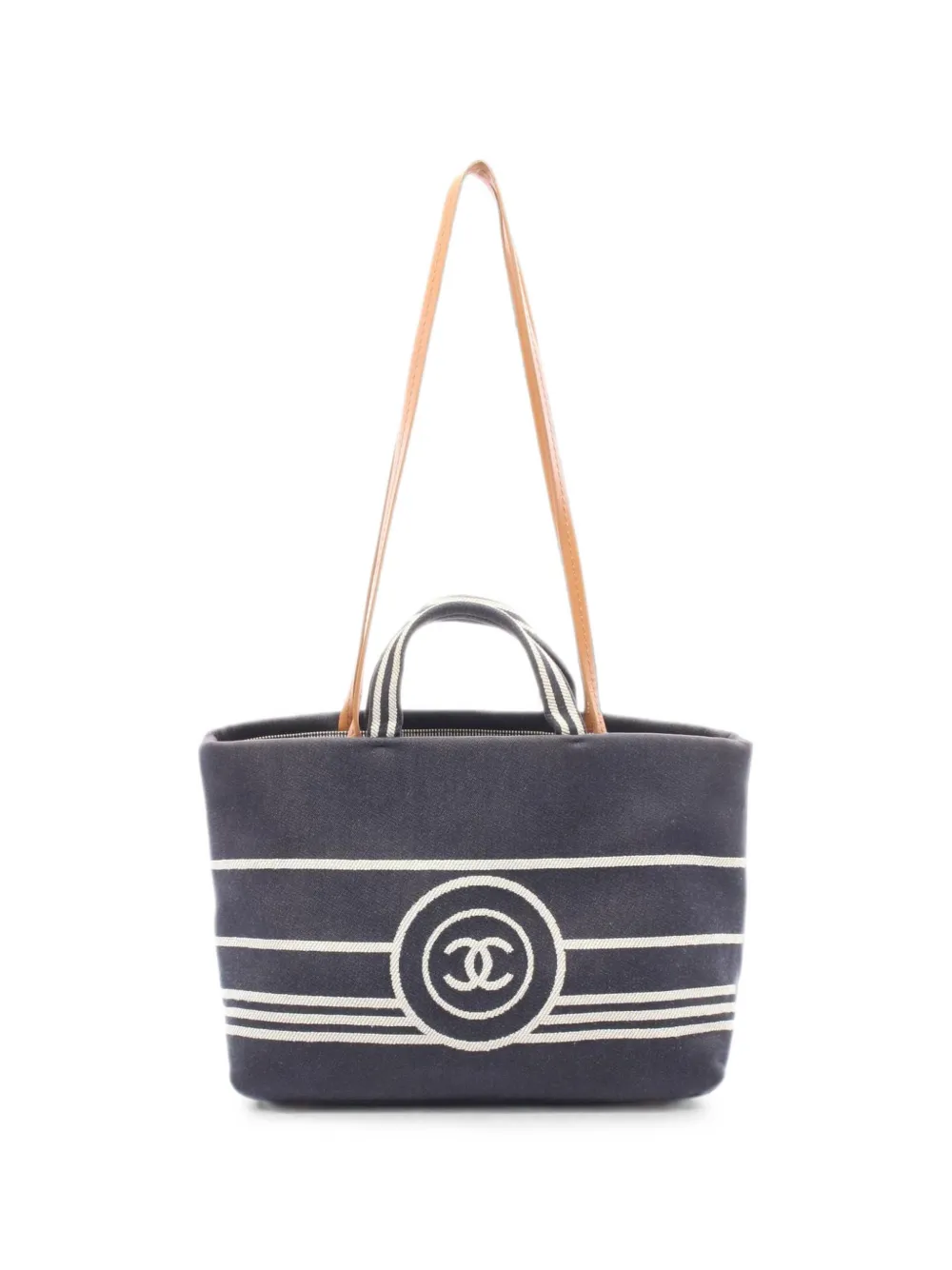 CHANEL Pre-Owned 2014 Coco Mark tote bag - Grey
