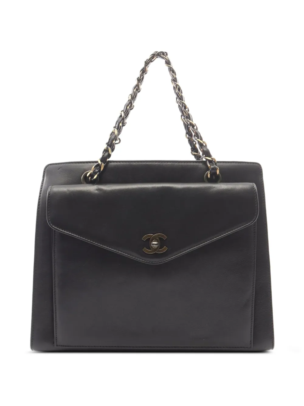 CHANEL Pre-Owned 1997-1999 CC turn-lock shoulder bag - Nero