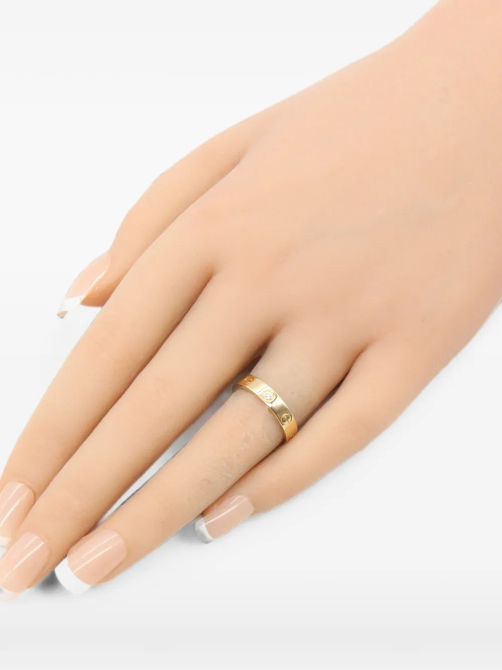 Cartier 2010s Love diamond-embellishment ring - Oro