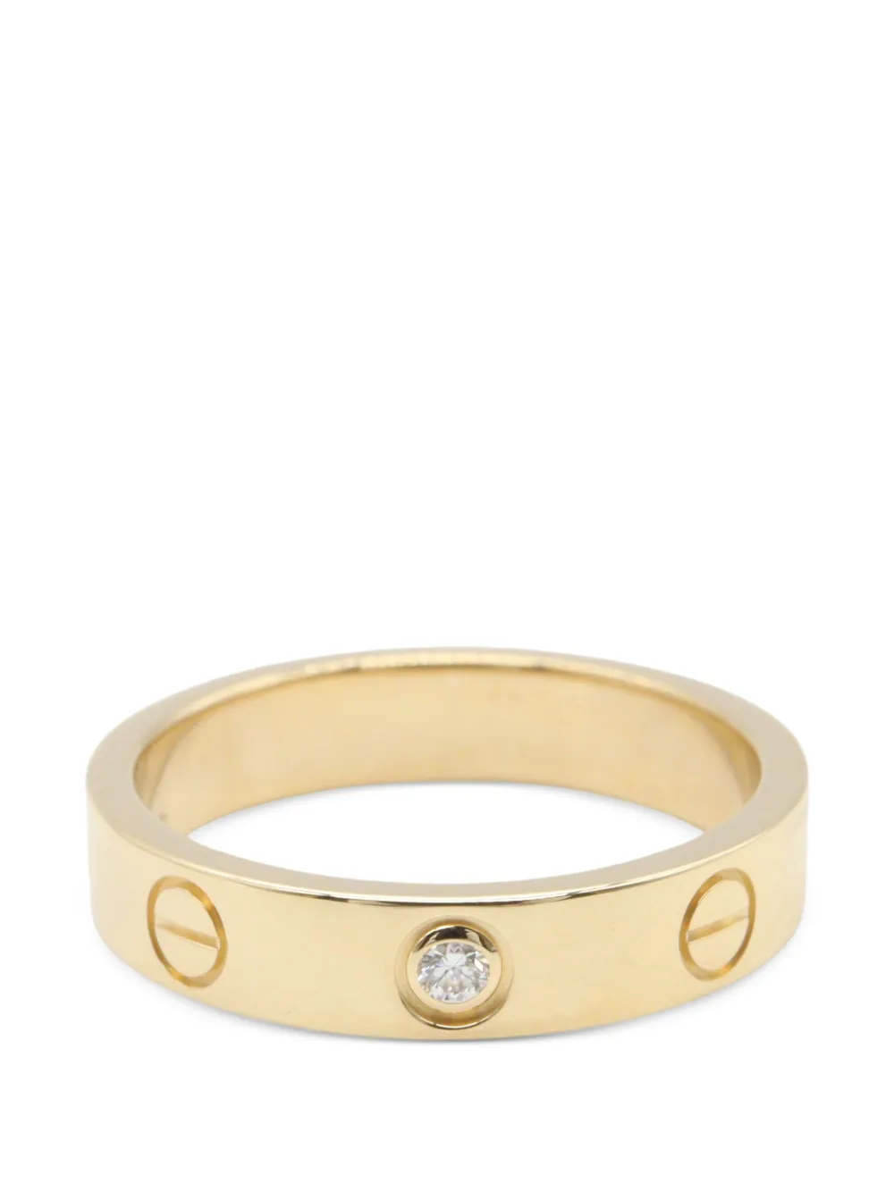 Cartier 2010s Love diamond-embellishment ring - Oro