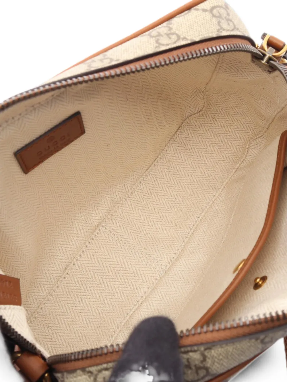 Gucci Pre-Owned 2010s schoudertas met GG-embleem Beige