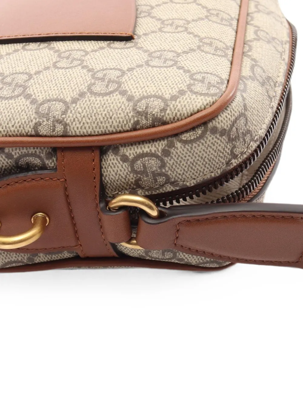 Gucci Pre-Owned 2010s schoudertas met GG-embleem Beige